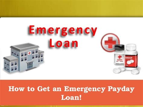 Emergency Payday Loan Laws